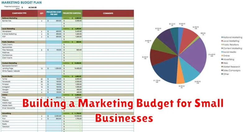 Building a Marketing Budget for Small Businesses
