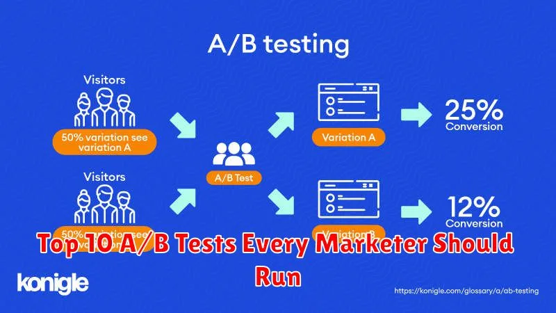 Top 10 A/B Tests Every Marketer Should Run
