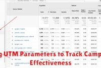 Using UTM Parameters to Track Campaign Effectiveness